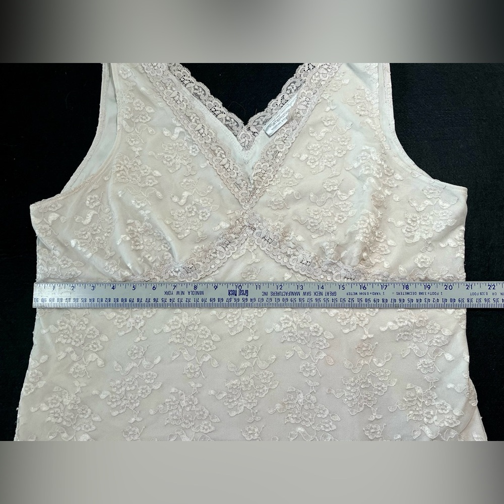 Worthington Womans 2X
Lined Lace Tank Cami
Cream Coquette Angelic
Bohemian - Picture 10 of 12